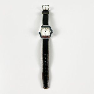 Vintage Retro Swiss Made Sutton De Luxe Silver Tone Watch Lot Parts Repair